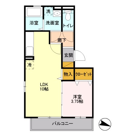 New　Excel 間取り
