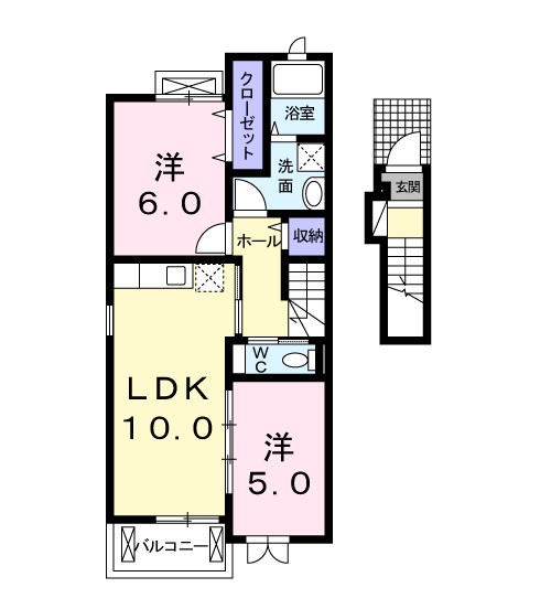 クアトロ・アロース 間取り