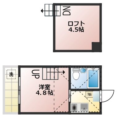 ジュネパレス草加第04 間取り