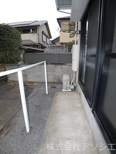 ラパスＥ ベランダ