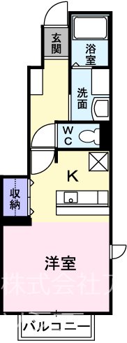ラ・プランタンA 間取り