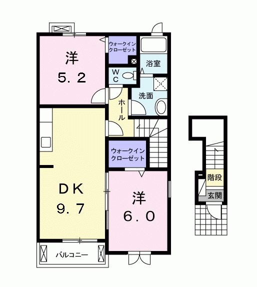 ベル　フレール 間取り
