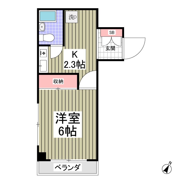 メゾンフェリカ 間取り