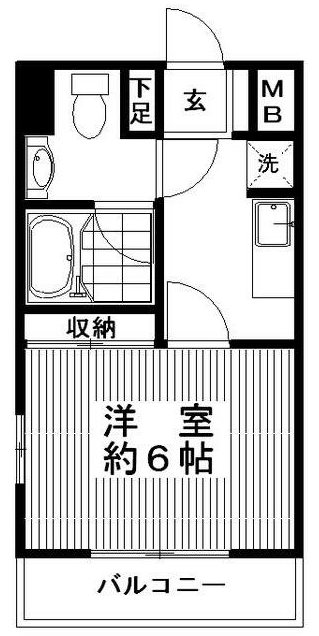 アヴァンセ北越谷 間取り