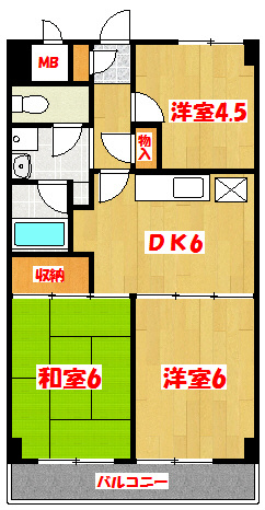 セントヴィレッジ越谷 間取り
