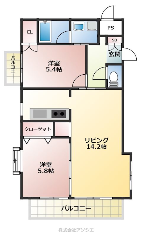 BBパレス 間取り
