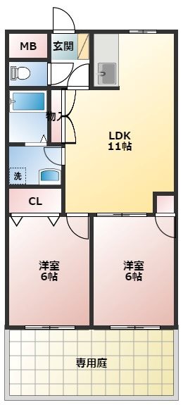 goodyⅢ 間取り