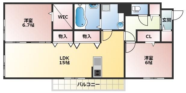 第8JMレイクタウン 間取り