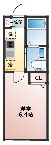 ウエストガーデン吉川高富Ⅰ 間取り