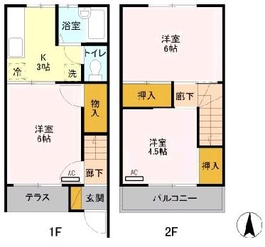 キャピタル高久　B 間取り