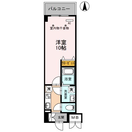 クラヴィーア草加 間取り