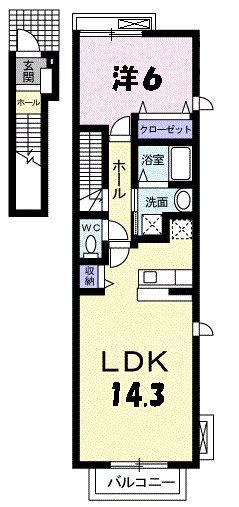 エスカレントⅢ 間取り