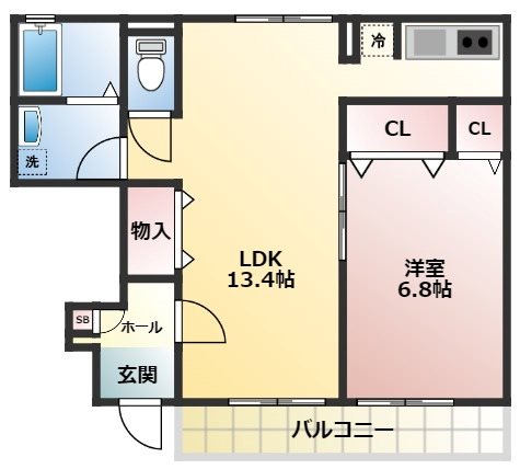 アン・アムール 間取り