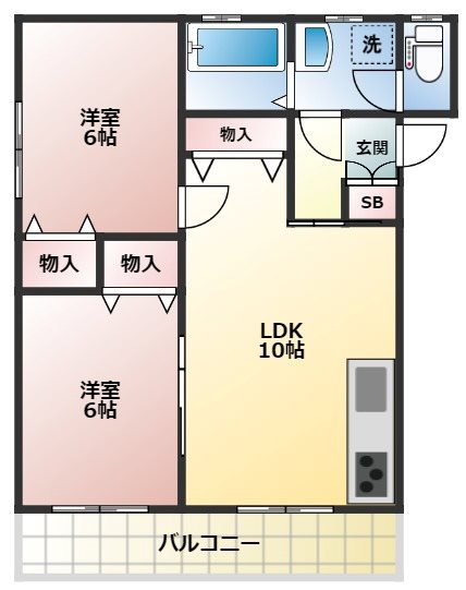 エルムハイツ 間取り