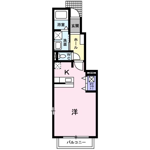 アクテュエル・SⅡ 間取り