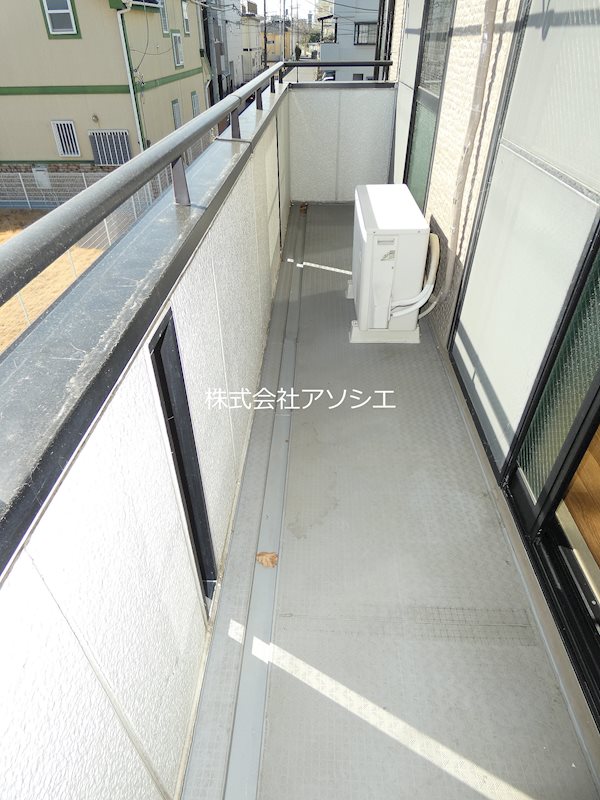 アミューズ越谷Ⅱ ベランダ