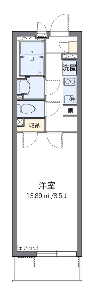 クレイノコンフォール 間取り