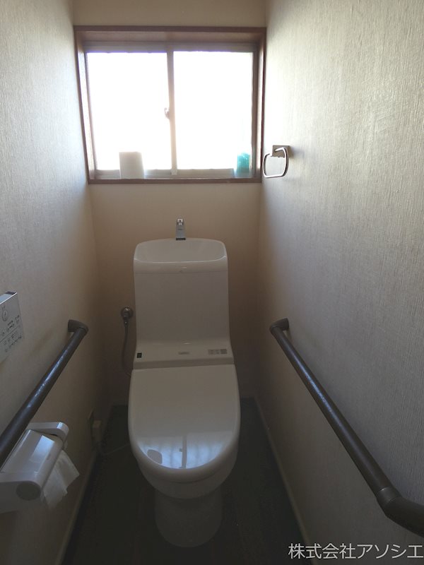 ペットと暮らせる春日部一ノ割戸建 トイレ