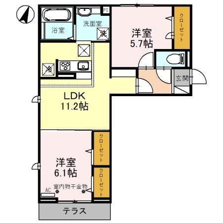 CREST吉川 間取り
