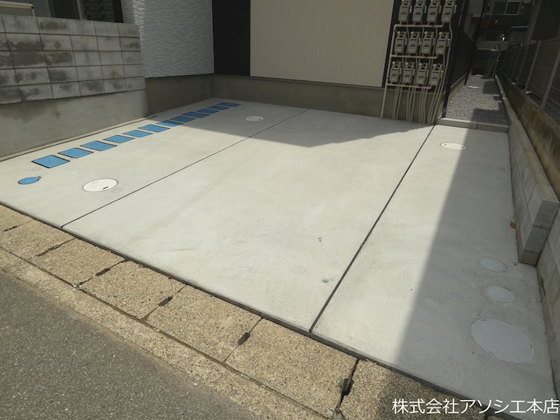 ウエストガーデン越谷袋山 駐車場