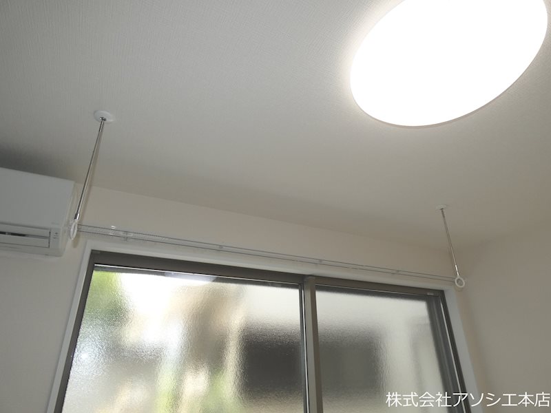 ウエストガーデン越谷袋山 室内物干し