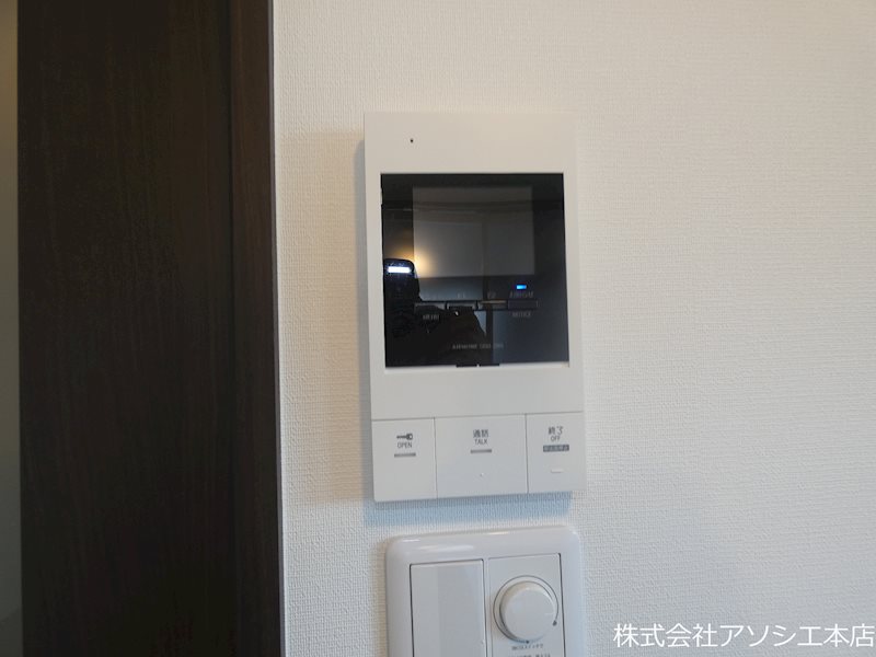 ヒルクレスト越谷 モニター付きインターホン
