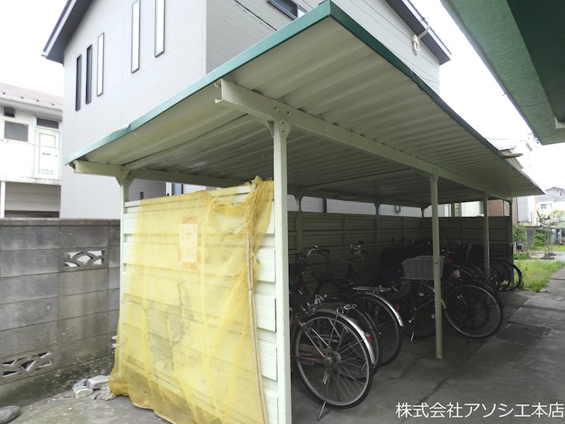 コーポあさひ 駐輪場
