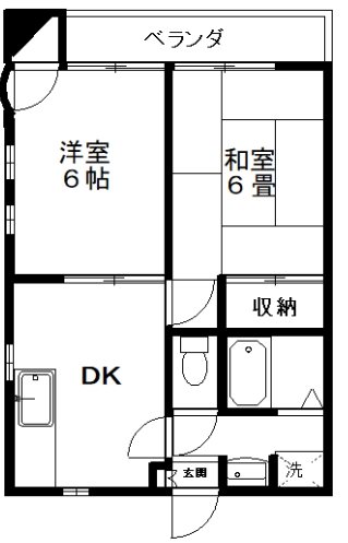 けやきハイツ 間取り