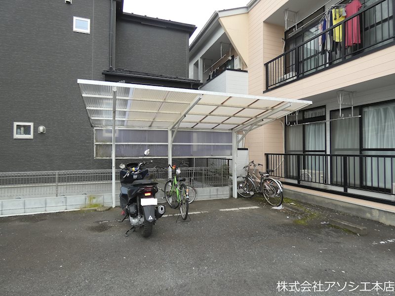 けやきハイツ 駐輪場