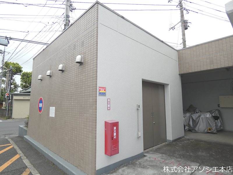 セントラルコート吉川 ゴミ集積場