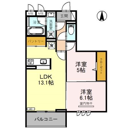 ピース　ラ　ヴィータ　E（イースト） (仮)新越谷1丁目D-ROOM　B棟のご紹介は住まいの窓口アソシエにお任せ下さい。