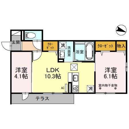 ユイット・マレ (仮)D-ROOM南後谷のご紹介は住まいの窓口　アソシエへお任せください。