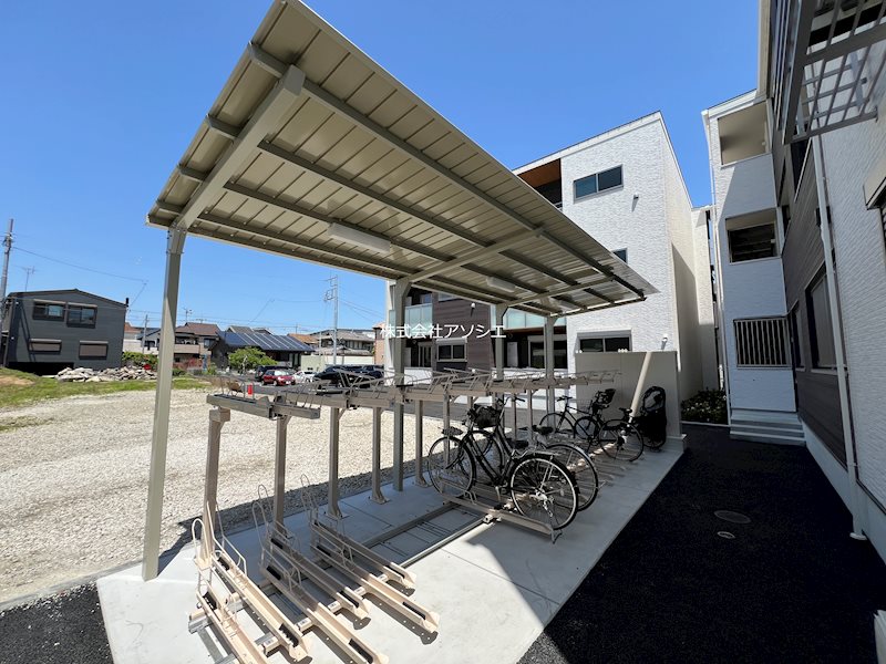 クラシヤ 駐輪場