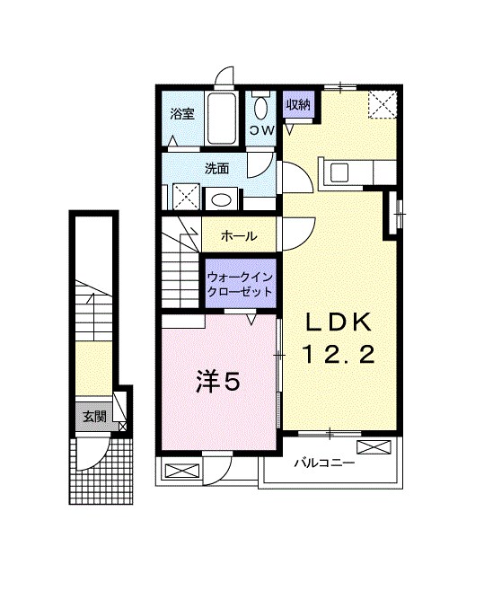 ブリーゼ　ツヴァイ 間取り