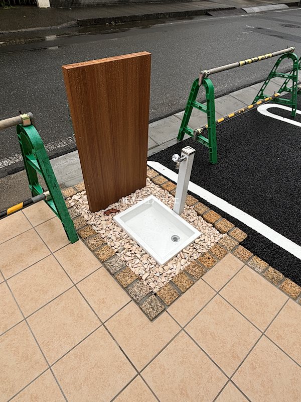 グレイス三郷 ペット足洗い場
