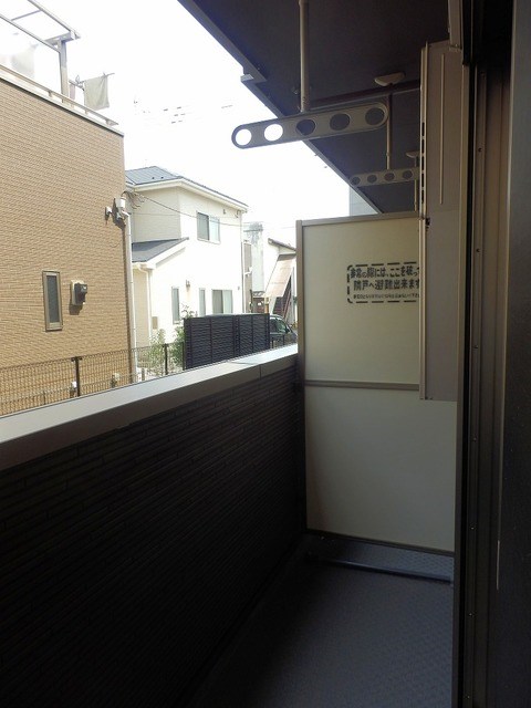 グラーティア ベランダ