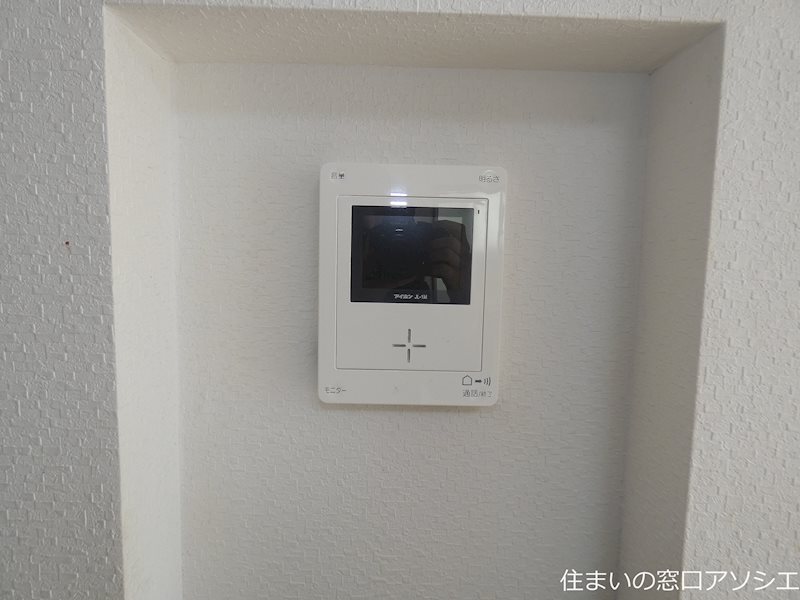 弥生町レントハウス モニター付きインターホン