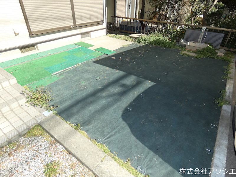 越谷千間台西六丁目戸建 庭