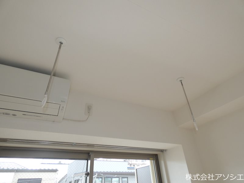 N-stage 草加新田 室内物干し