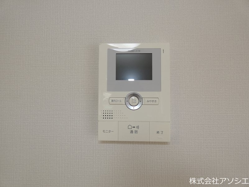 会田貸家 モニター付きインターホン