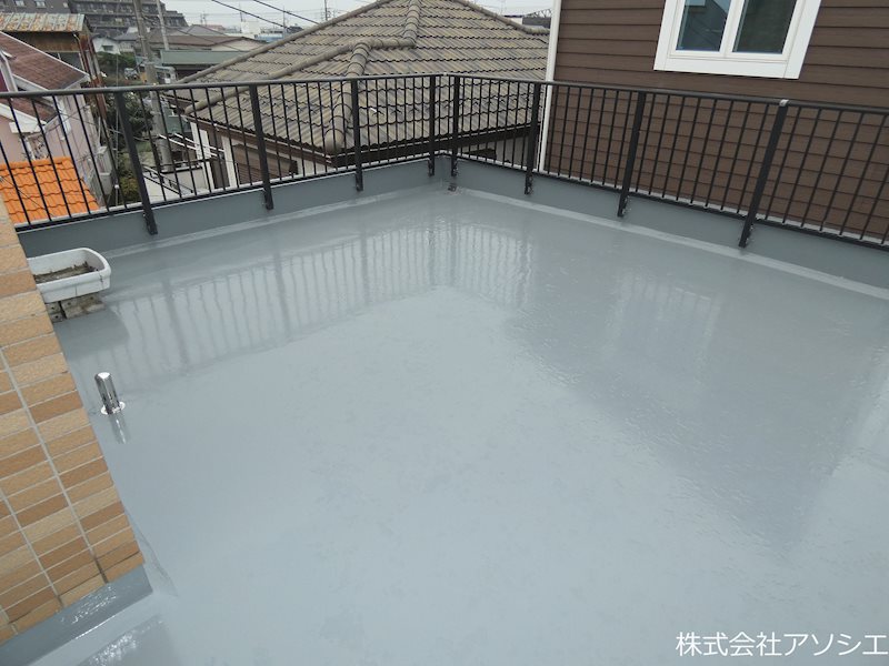 会田貸家 屋上