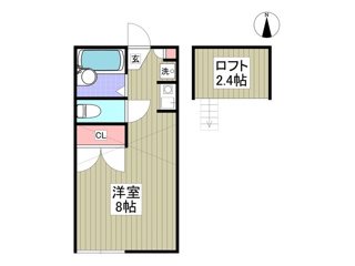 イース越谷Ⅰ 間取り