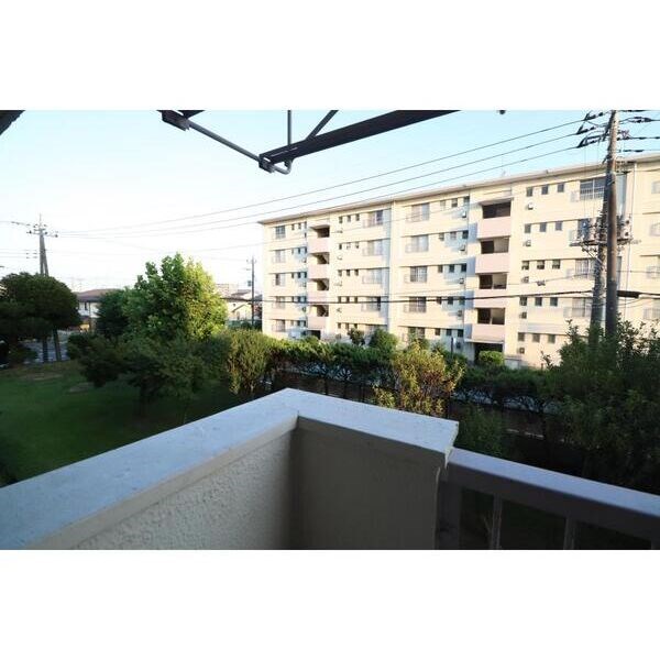 伊草団地　1号棟 ベランダ