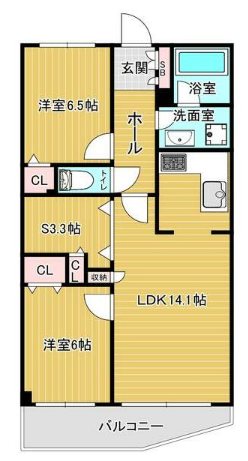 パレステージ越谷 間取り