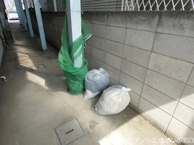 金子コーポ ごみ集積所