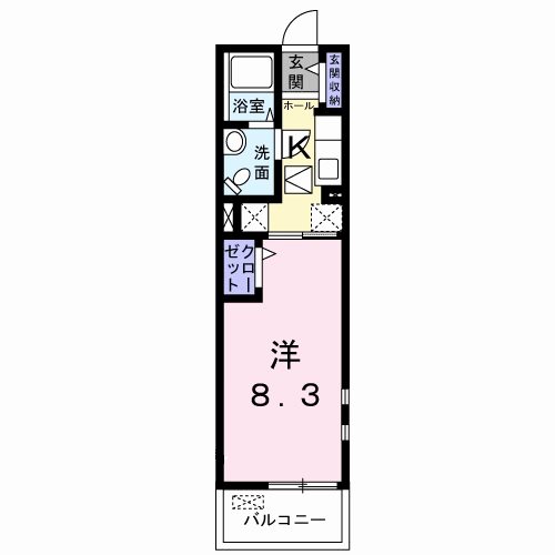 アサヒ・レジデンスⅠ 間取り