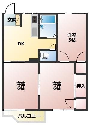 アーバンコスモス 間取り