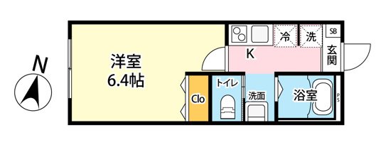 キャメル北越谷4 間取り
